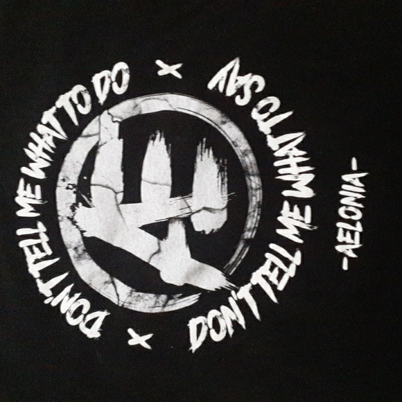 Aelonia T Shirt - Do Not Tell me What to Do - Do Don't Tell me what to Say L - Picture 3 of 3